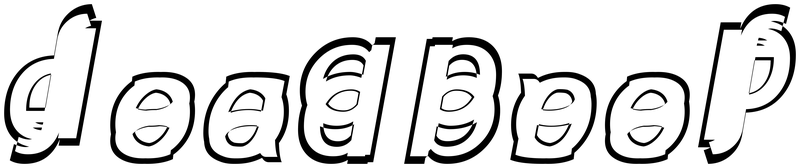 Ambigram for deadbeef in Trebucbi